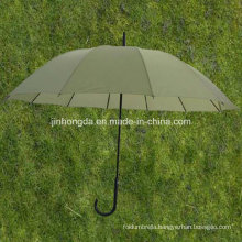 Fluted Rib Polyester Fabric Straight Umbrella (YSS0073-2-1)